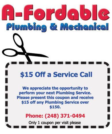 AFFORDABLE PLUMBING COUPON 1